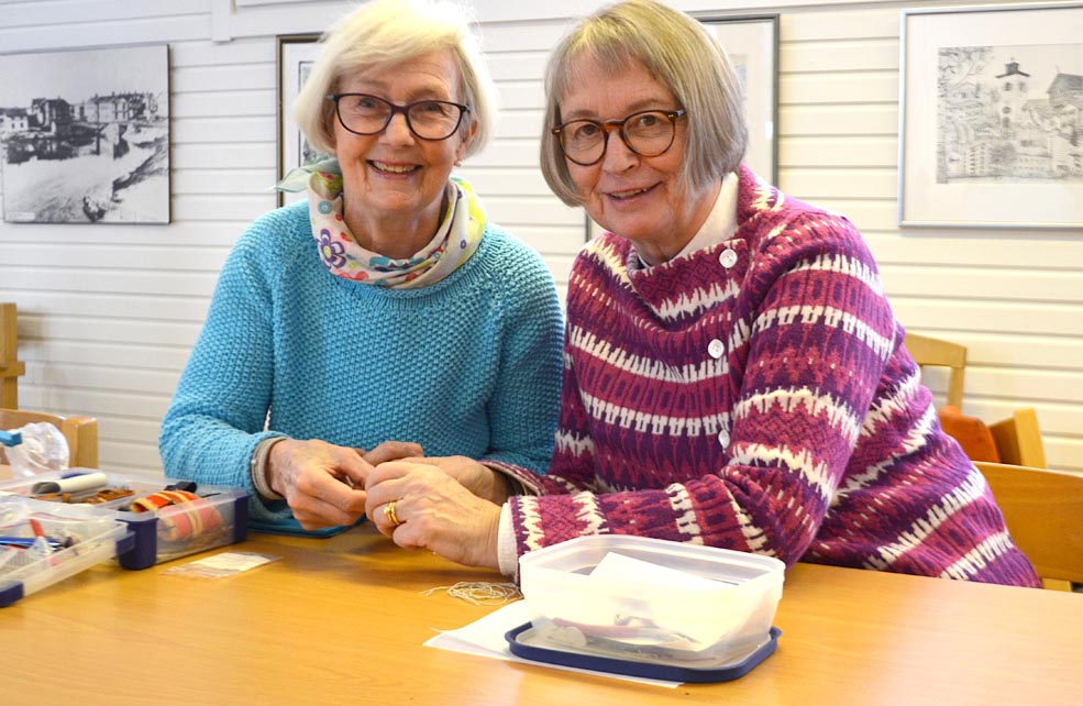 Ann-Britt Eriksson och Birgitta Brostad.