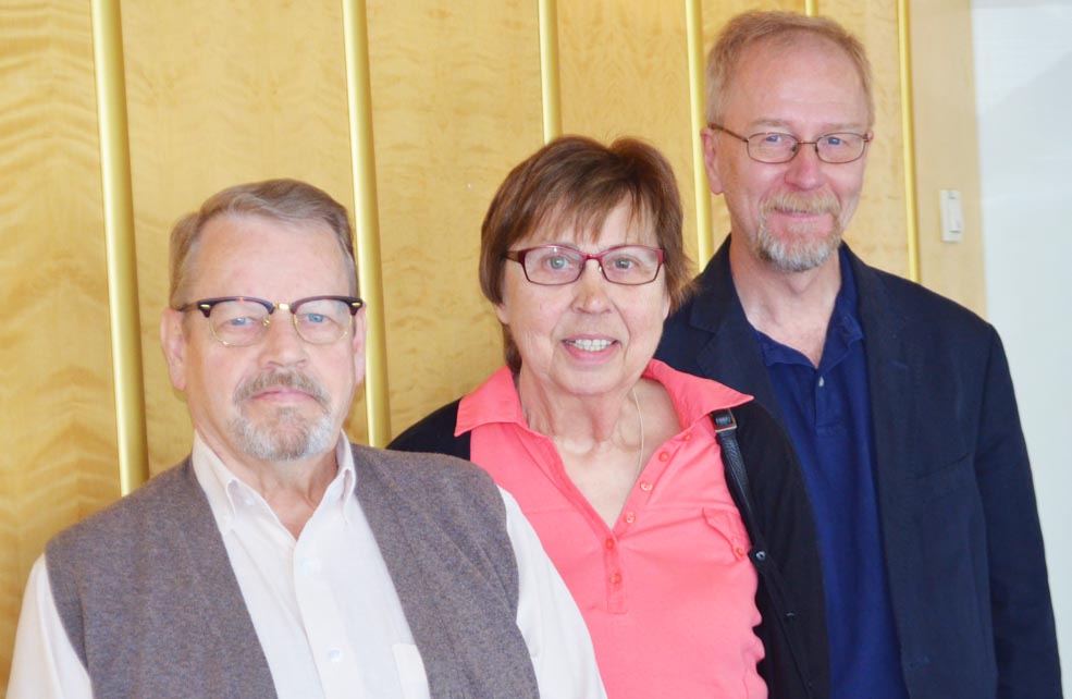 lars-inge, annasstina, per_2016 Lars-Inge Larsson, Annastina Hörnfeldt, Per Lundström.