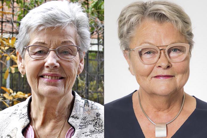 Berit Bölander och Eva Eriksson