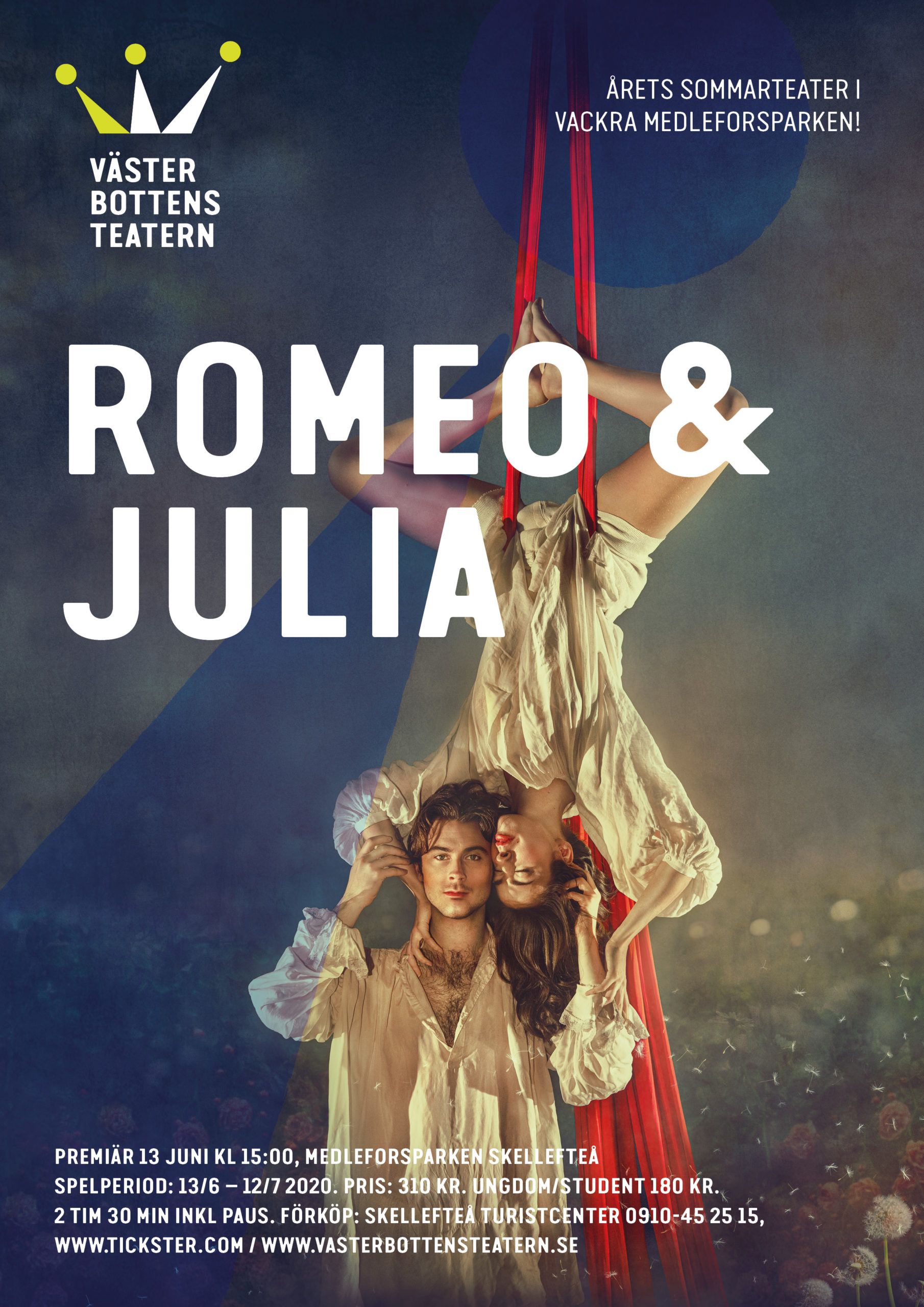 Affisch Romeo & Julia-blåpil