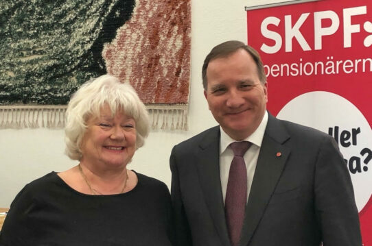 Liza di Paolo-Sandberg och Stefan Löfven.