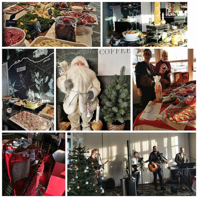 julbord med SKPF