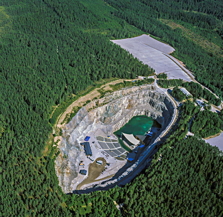 Dalhalla konsertsal i stenbrott