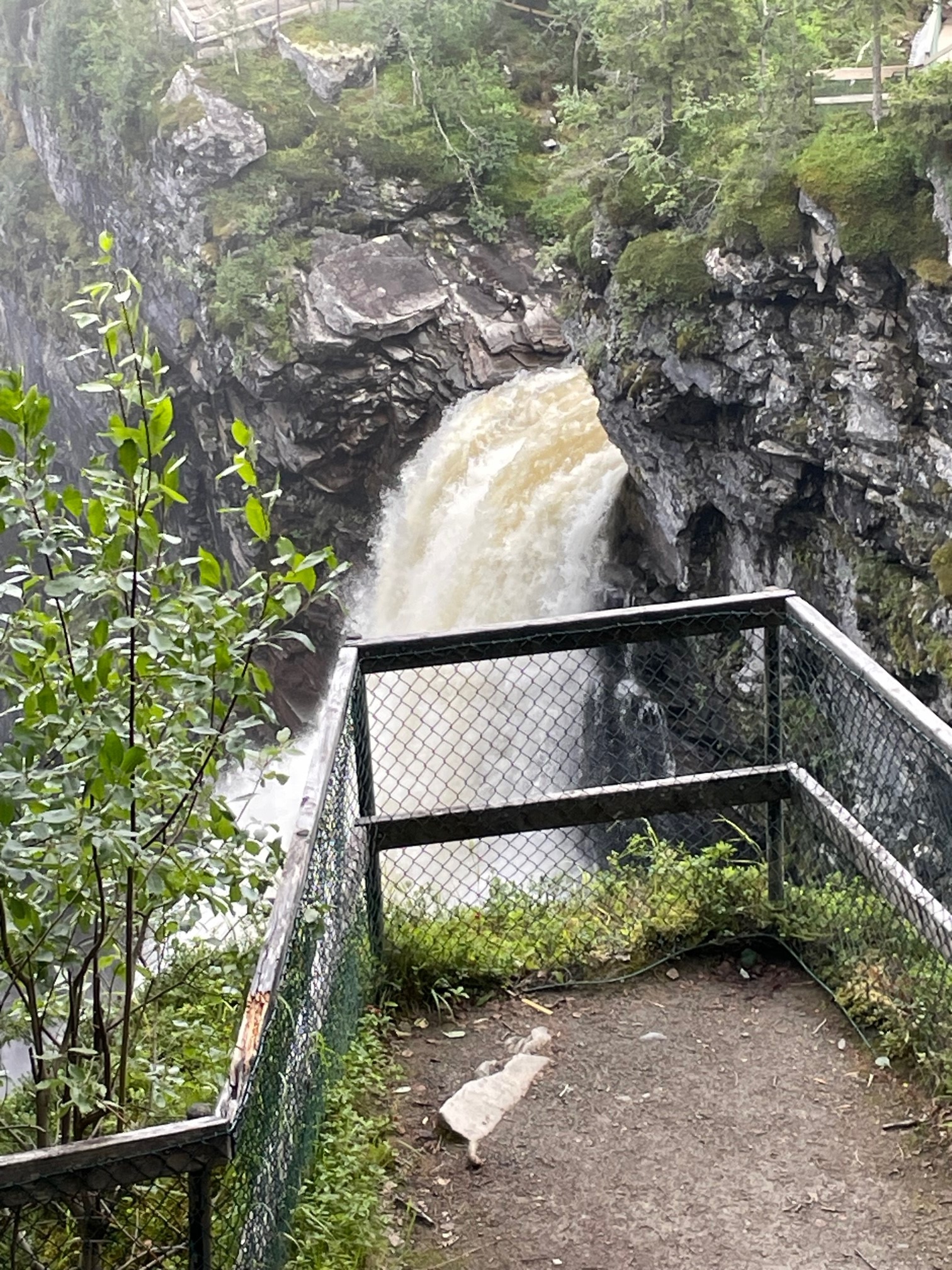 Hällsingåfallet i Strömsund