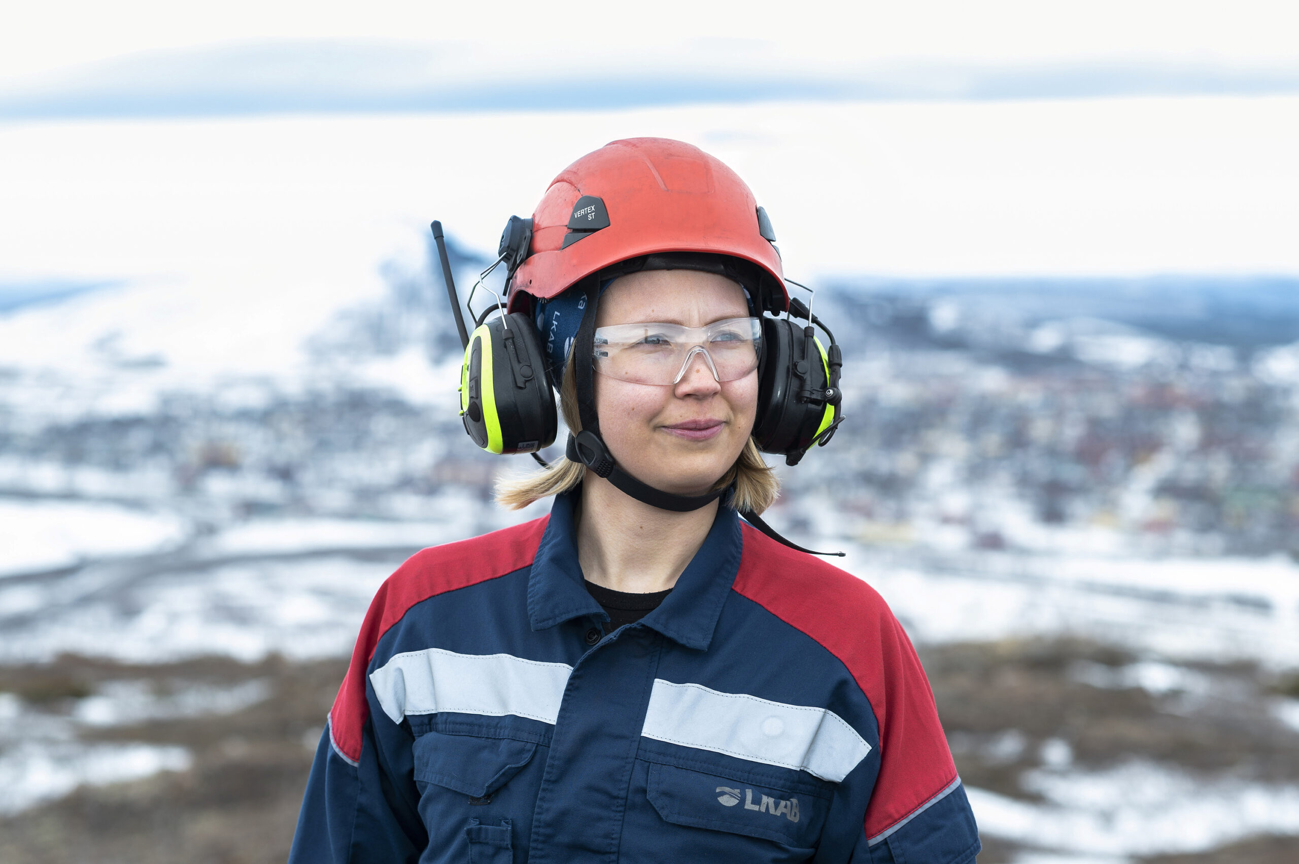 Ebba Videll, processingenjör i förädlingsverken i Kiruna