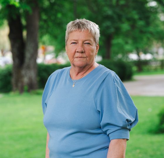 Barbro, medlem i SKPF Pensionärerna