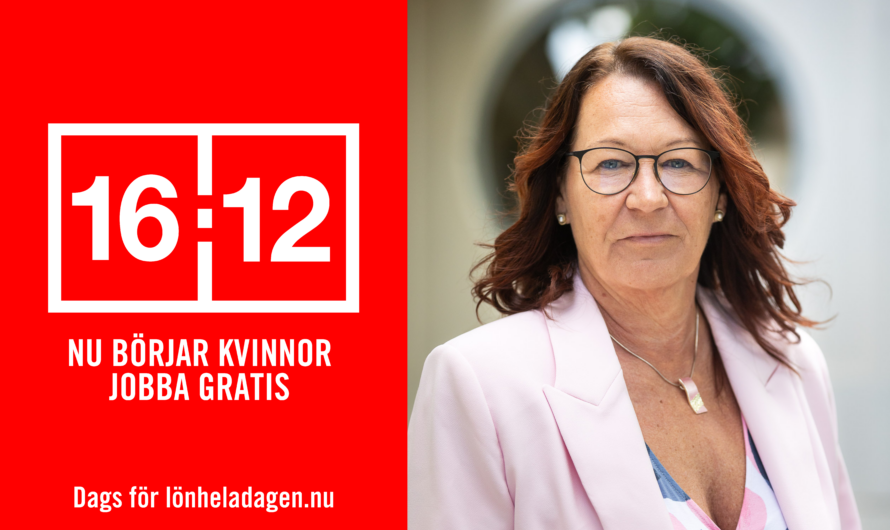 Larm för jämställda löner – debattartikel i Aftonbladet